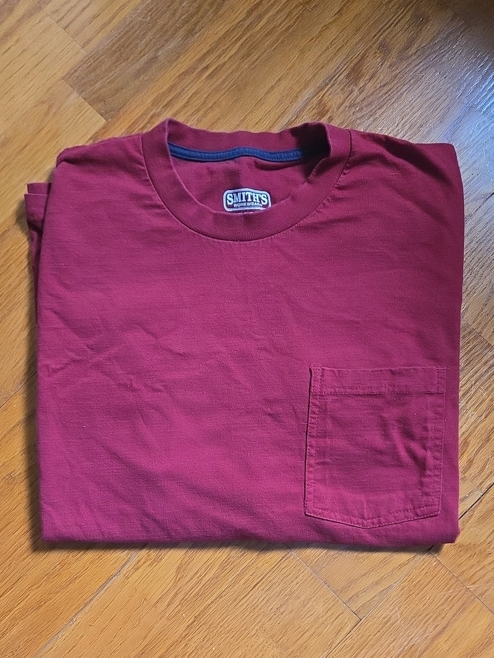 Smith’s Workwear 2XL Red Short-Sleeve Work Shirt